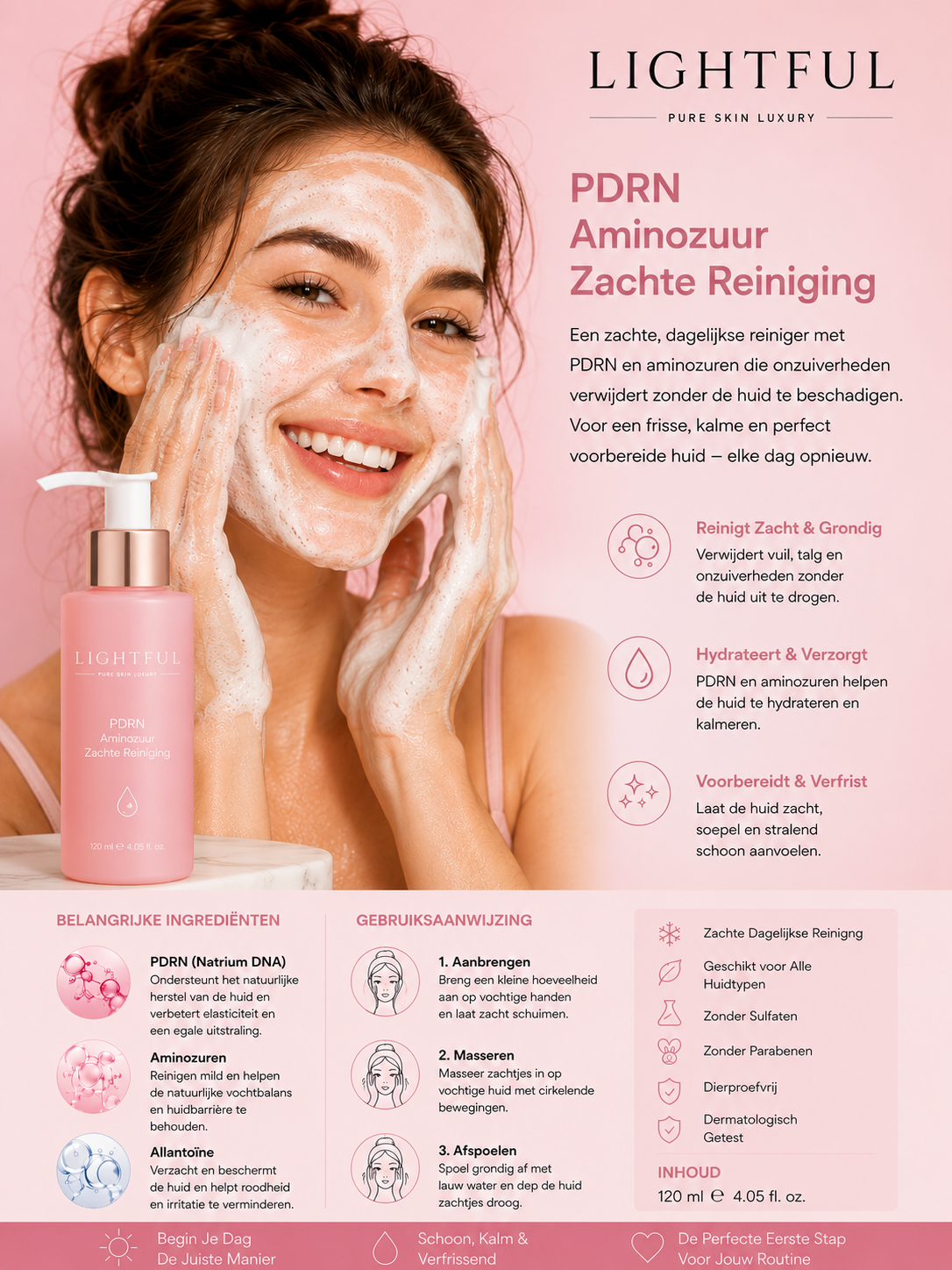 PDRN Collagen Facial Cleanser Foam